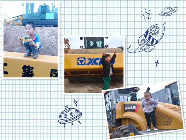 XK.COM星空体育(中国)科技公司压路机与小朋友