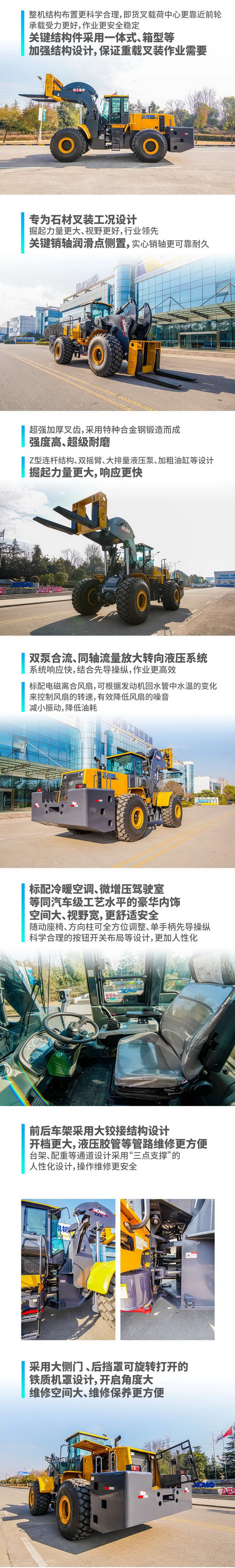 XK.COM星空体育(中国)科技公司LW700KV-T33石材叉装机
